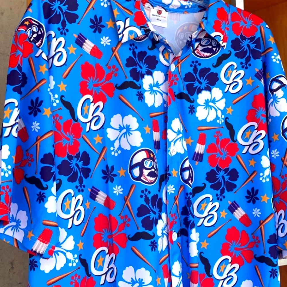 ISO: Kannapolis Cannonballers Hawaiian Shirt